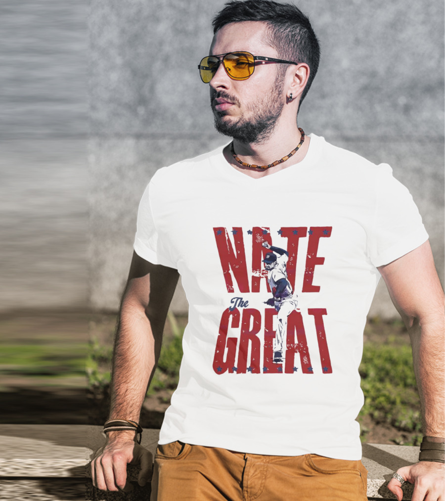 Nate The Great Nathan Eovaldi Baseball Pitcher T-Shirt