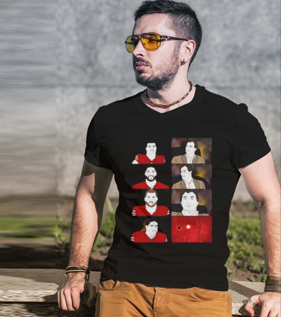 Rita Oak Mr. McMahon Meme San Francisco 49ers Football Reaction T-Shirt