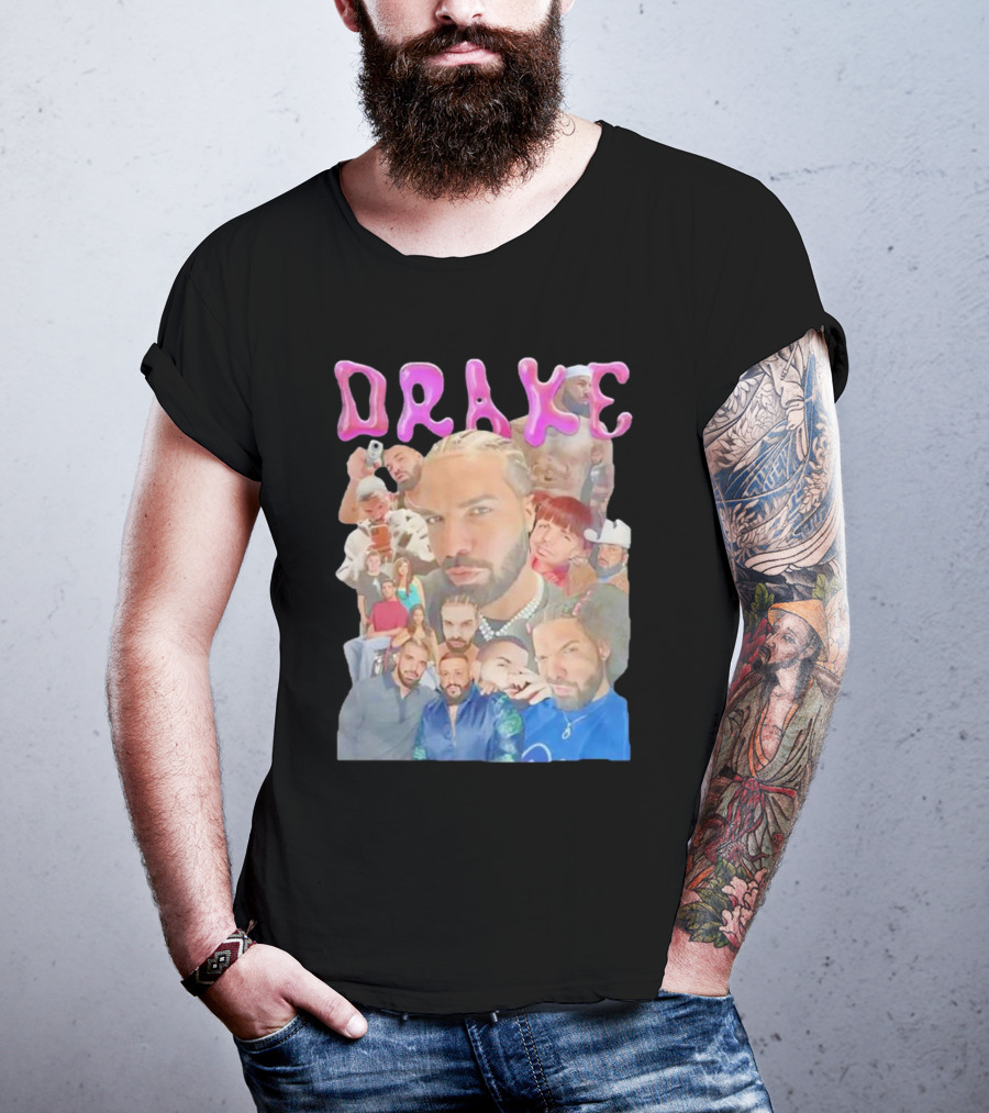 Drake Collage Bootleg Ubaru T-Shirt