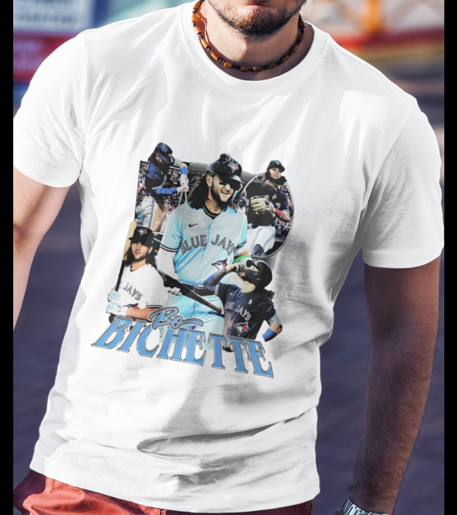 Toronto Blue Jays Bo Bichette Collage MLB Collector's Edition T-Shirt