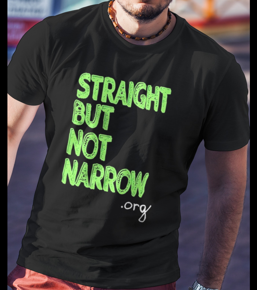 Josh Hutcherson Straight But Not Narrow Support .Org T-Shirt