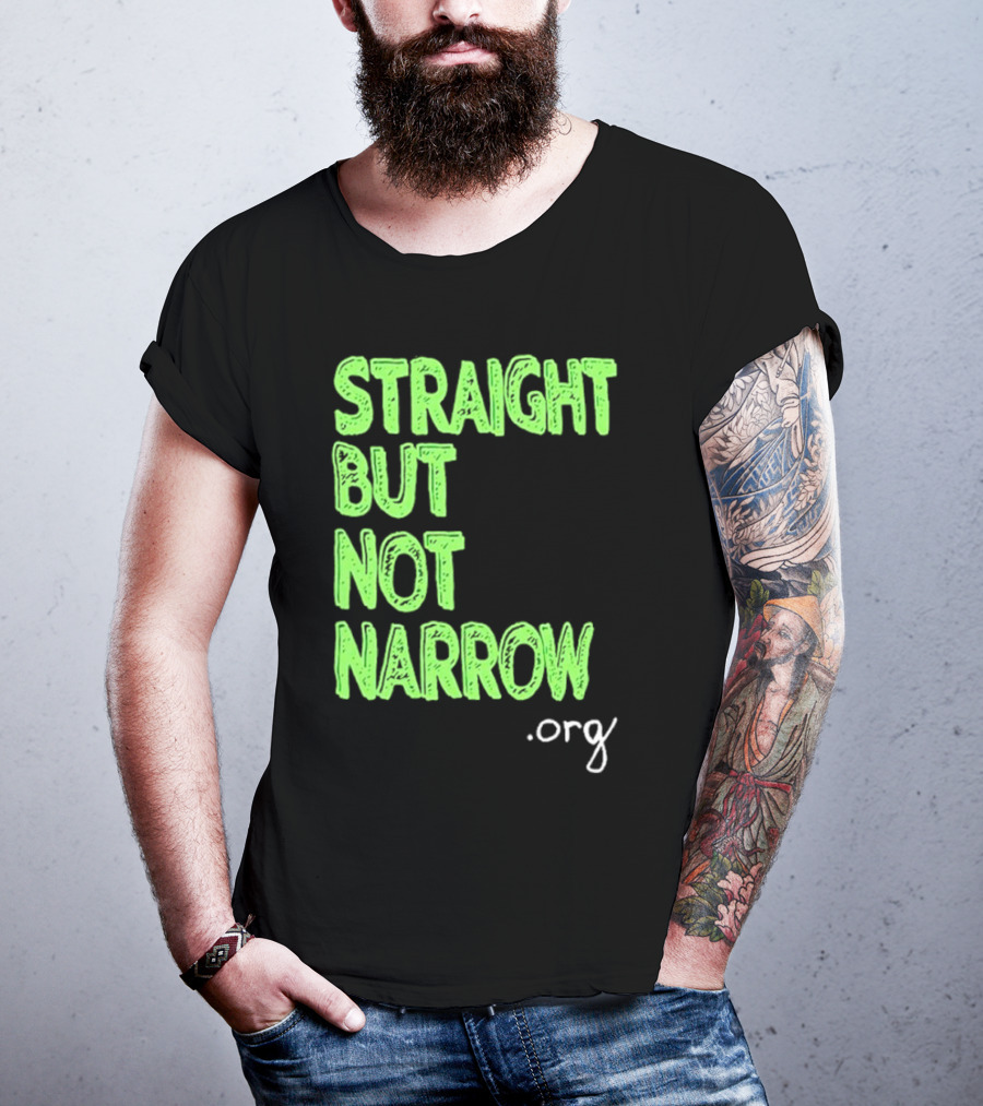 Josh Hutcherson Straight But Not Narrow Support .Org T-Shirt