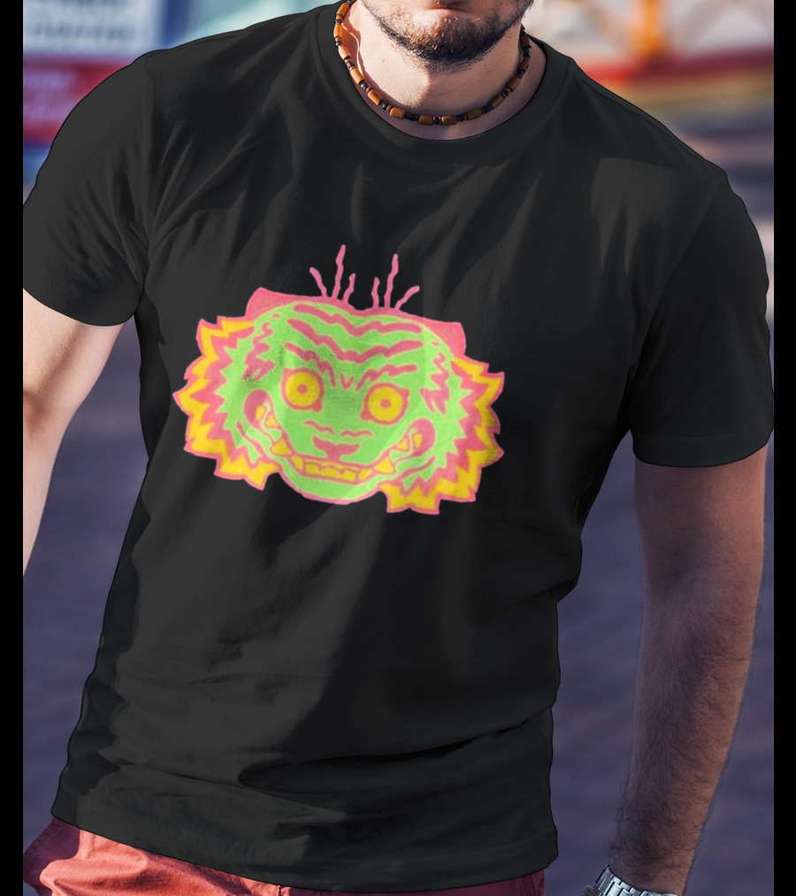 Papajoolia Tigers Neon Doodle T-Shirt