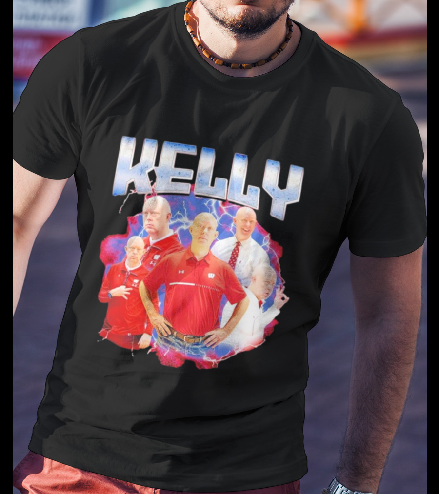 Kelly Sheffield Wisconsin Volleyball Coach Vintage T-Shirt