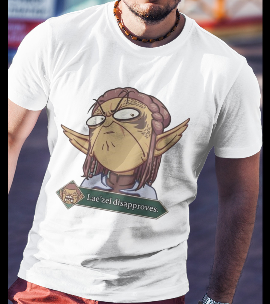 Lae’zel Disapproves Baldur's Gate Meme Expression T-Shirt