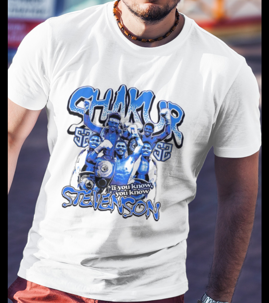 Shakur Stevenson Newark Fight April 8th Boxing Champion T-Shirt