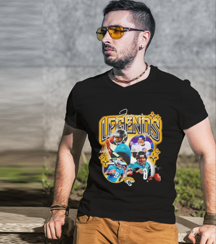 Jaguars Legends Signatures Legendary Football Heroes T-Shirt