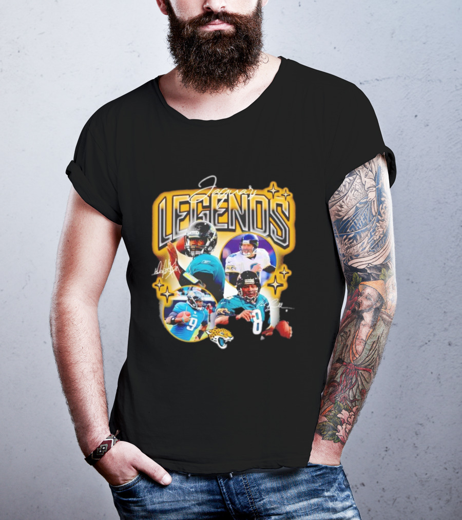 Jaguars Legends Signatures Legendary Football Heroes T-Shirt