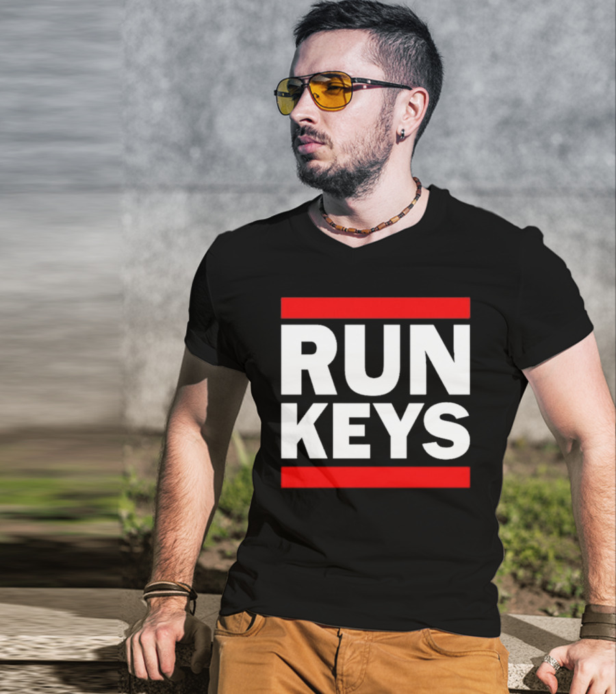 RUN KEYS Hip Hop T-Shirt