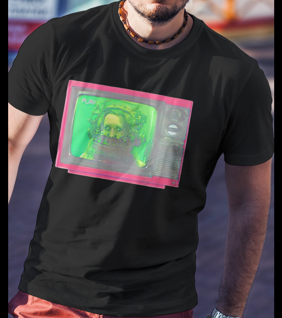 Play Saw Bear Trap Retro TV Horror T-Shirt