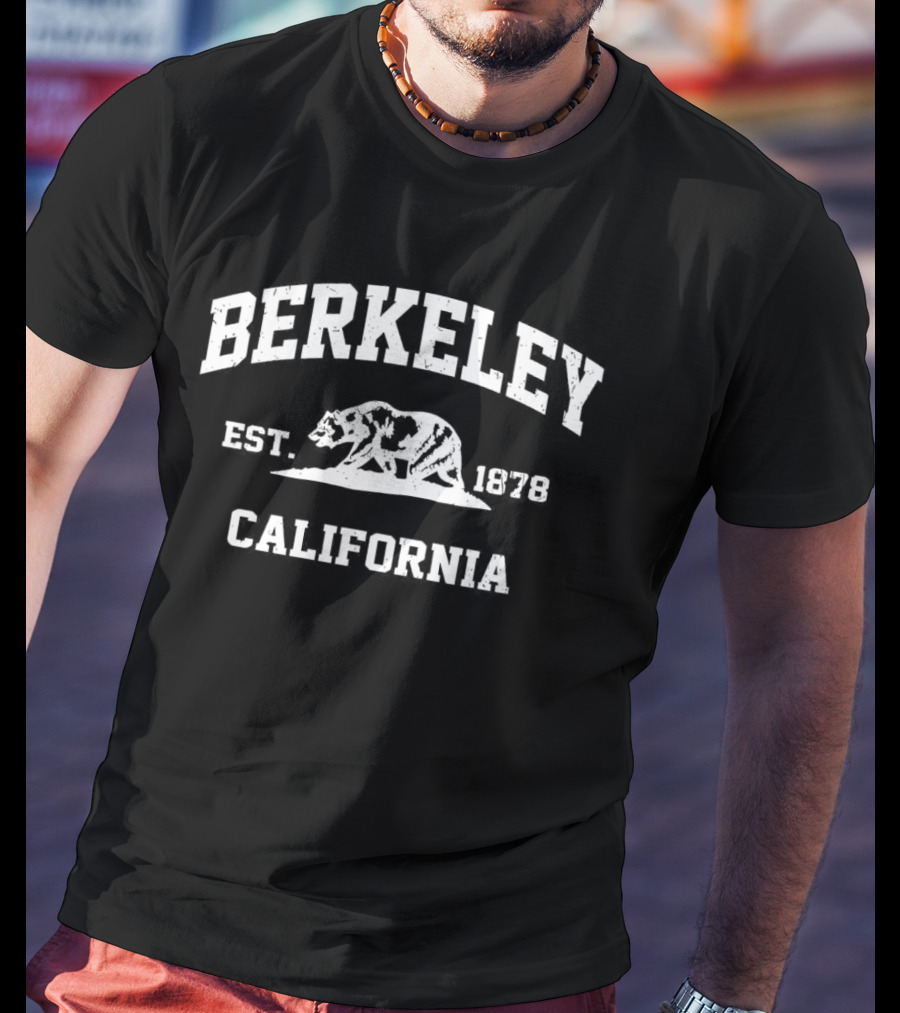 Berkeley California Est 1878 Bear T-Shirt