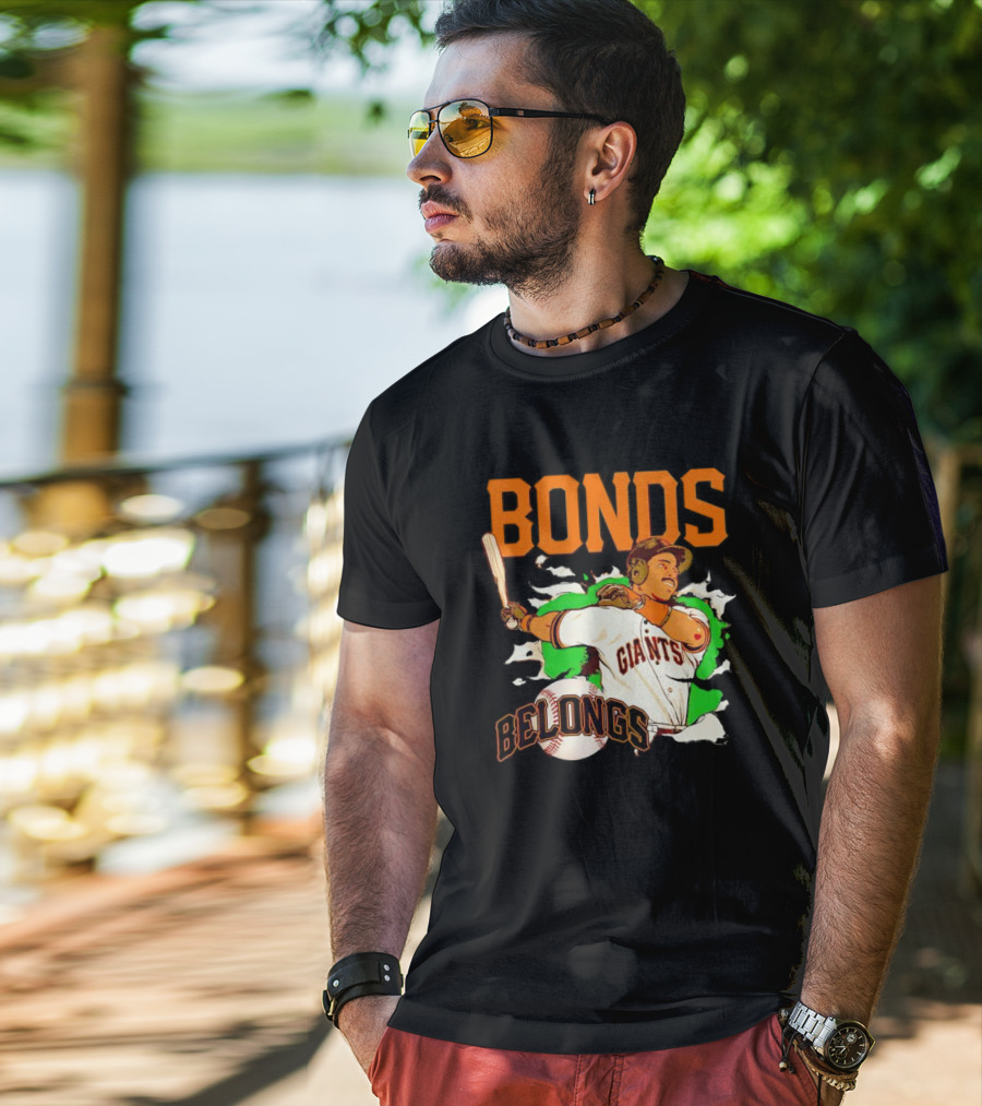 Bonds Giants Belongs T-Shirt