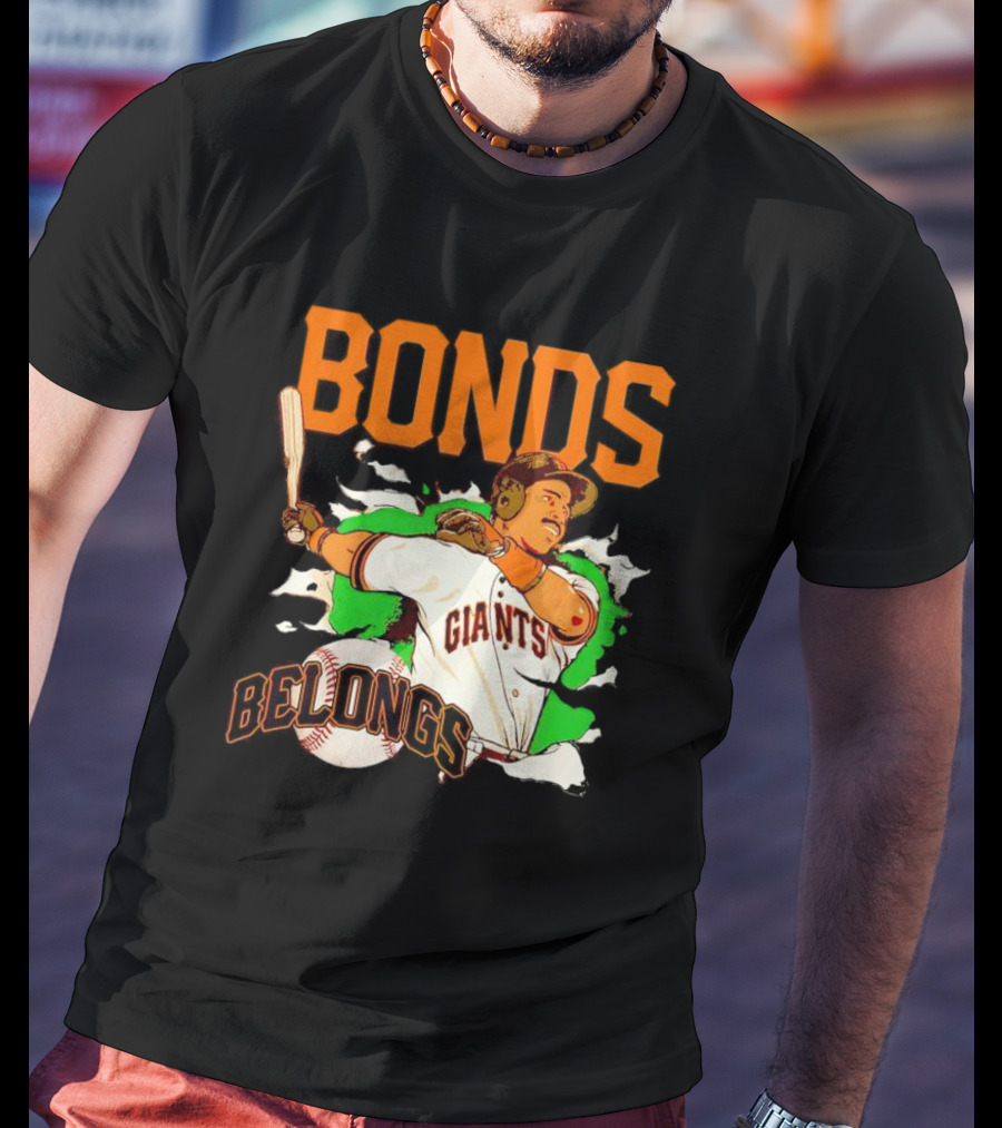 Bonds Giants Belongs T-Shirt