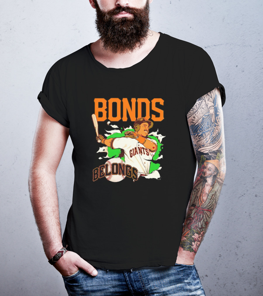 Bonds Giants Belongs T-Shirt