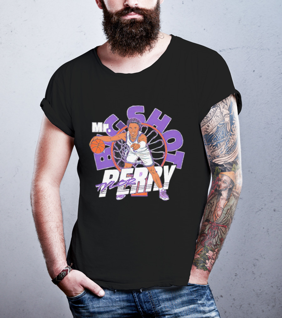 Mr. Big Shot Tylor Perry Basketball Player Signature T-Shirt