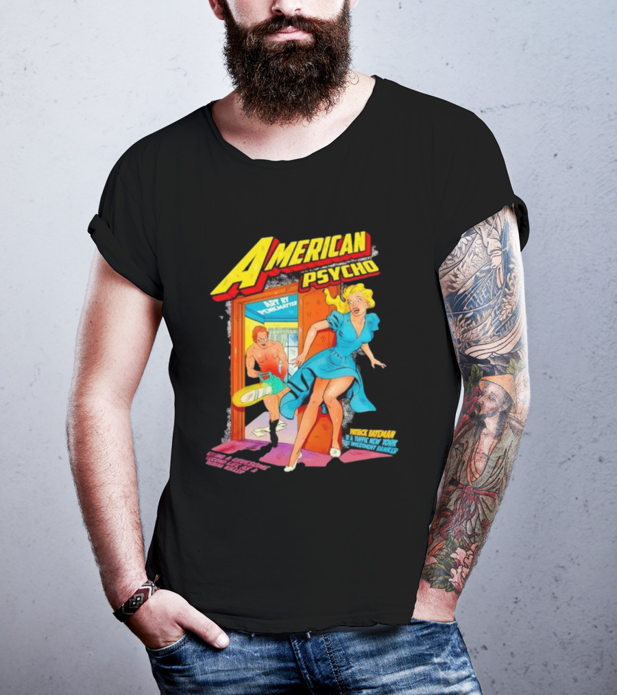 American Psycho Patrick Bateman New York Investment Banker T-Shirt
