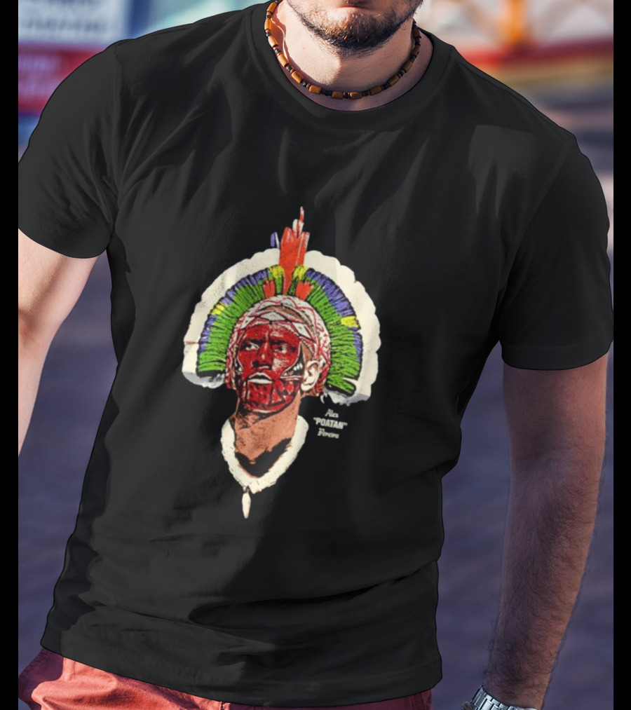 Alec Poatan Native Warrior Headdress T-Shirt