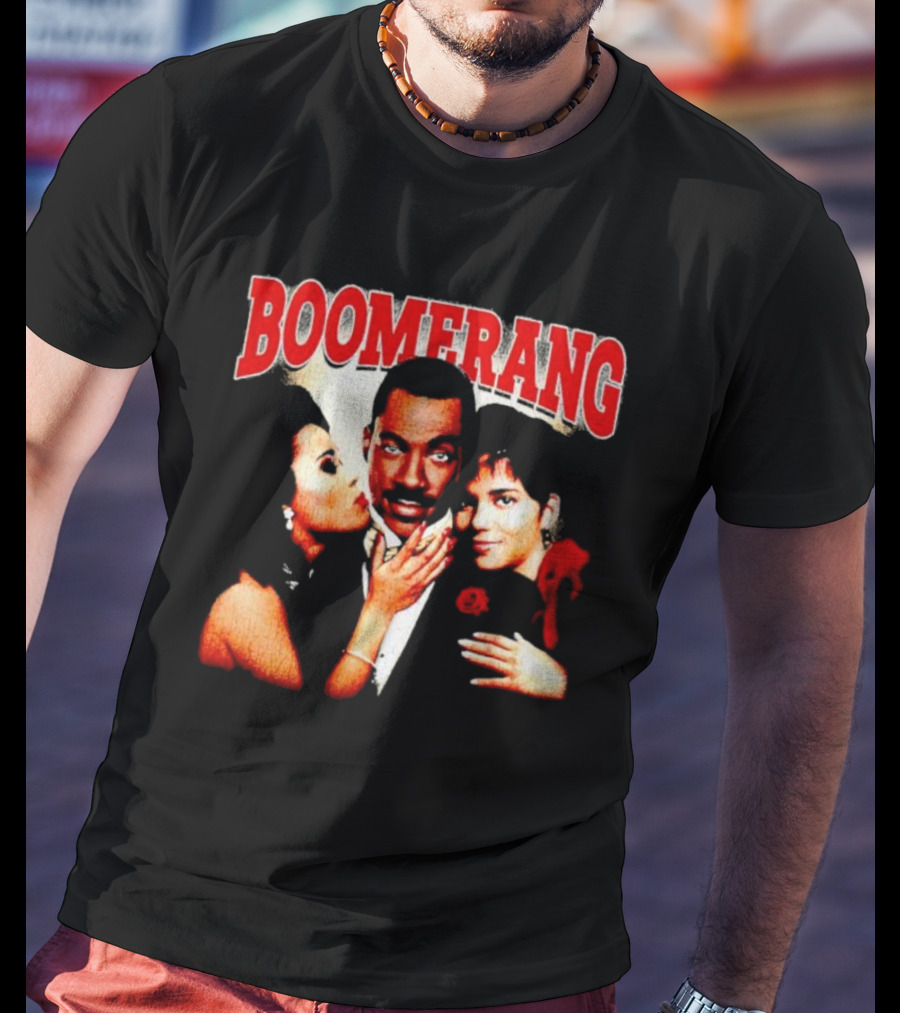 Boomerang Movie Vintage 90s Classic Comedy Trio T-Shirt
