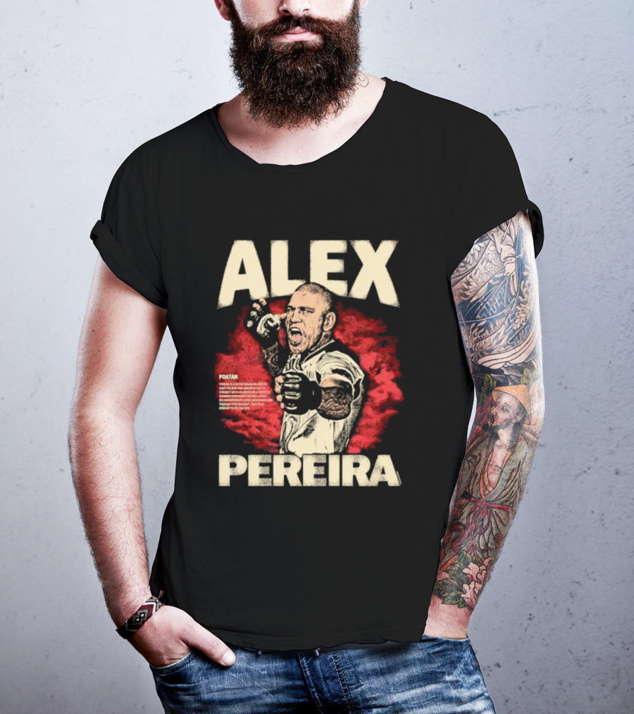 ALEX PEREIRA POATAN Bow And Arrow Fighter T-Shirt
