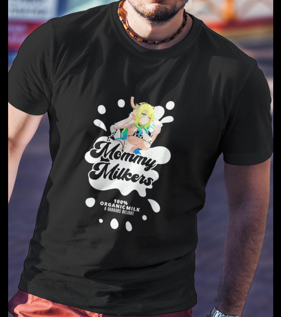 Mommy Milkers 100% Organic Milk A Dragon's Delight T-Shirt