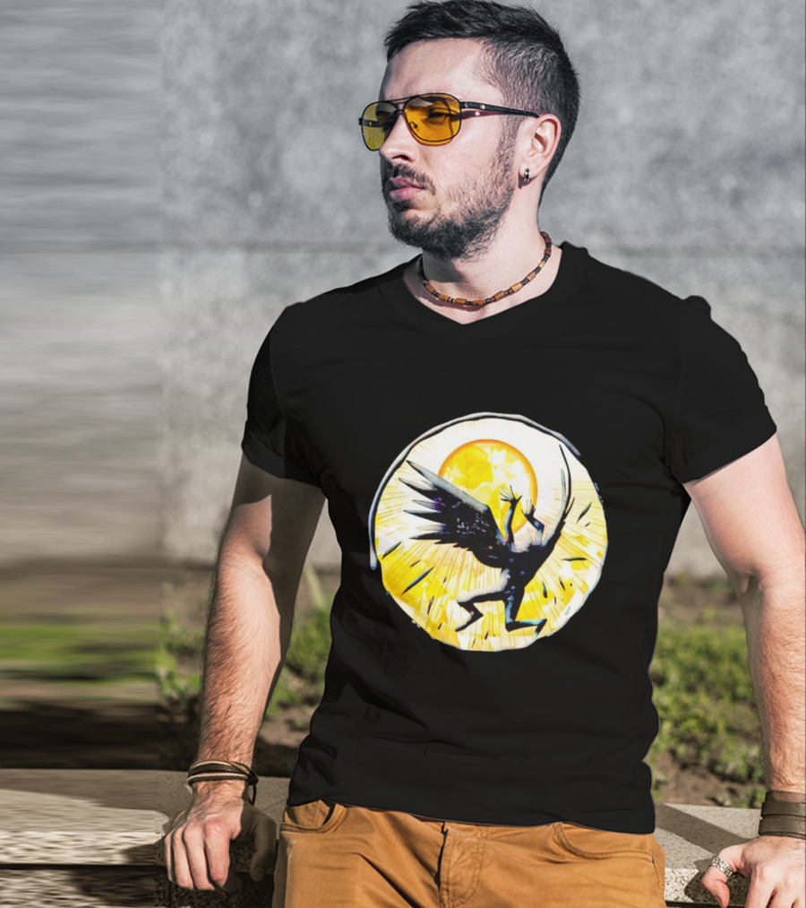 BattleTech Avantis Angels Sunburst Winged T-Shirt