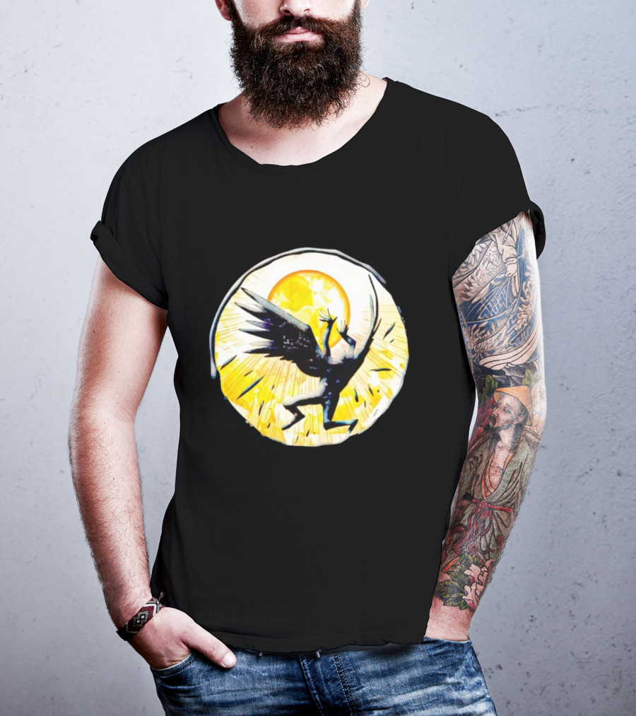 BattleTech Avantis Angels Sunburst Winged T-Shirt