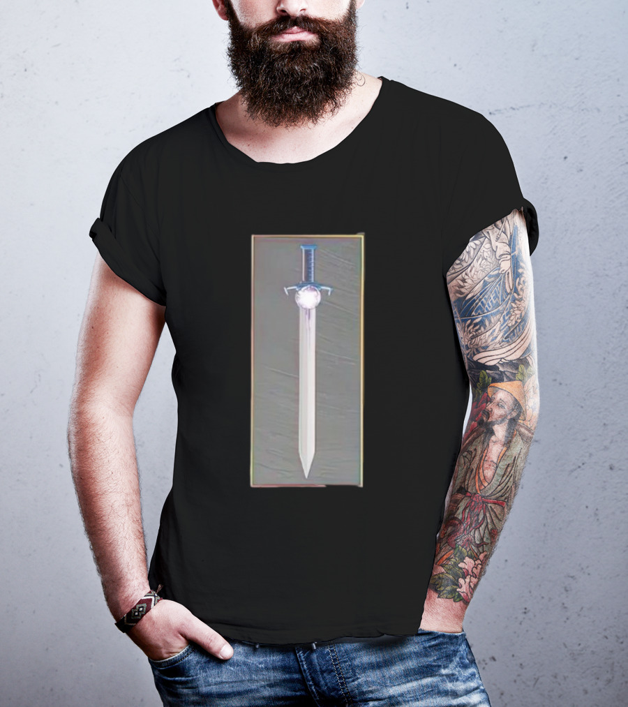 Word Of Blake Sword Emblem BattleTech T-Shirt