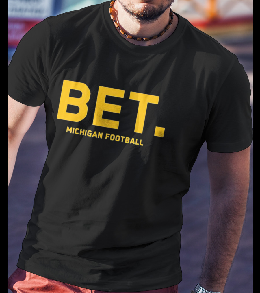 BET Michigan Football Wolverines T-Shirt