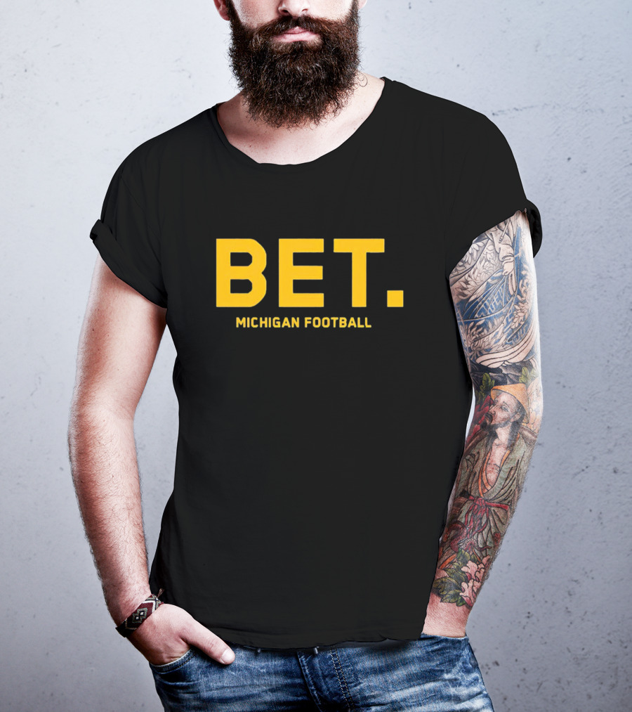 BET Michigan Football Wolverines T-Shirt