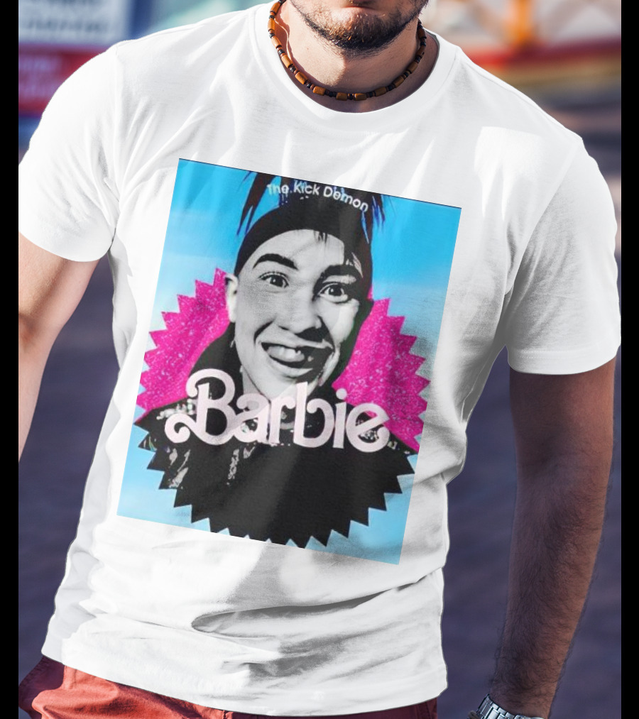 The Kick Demon Barbie Iconic Bold Face T-Shirt