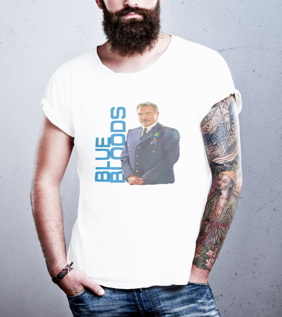 Blue Bloods Tom Selleck Commissioner Frank Reagan T-Shirt