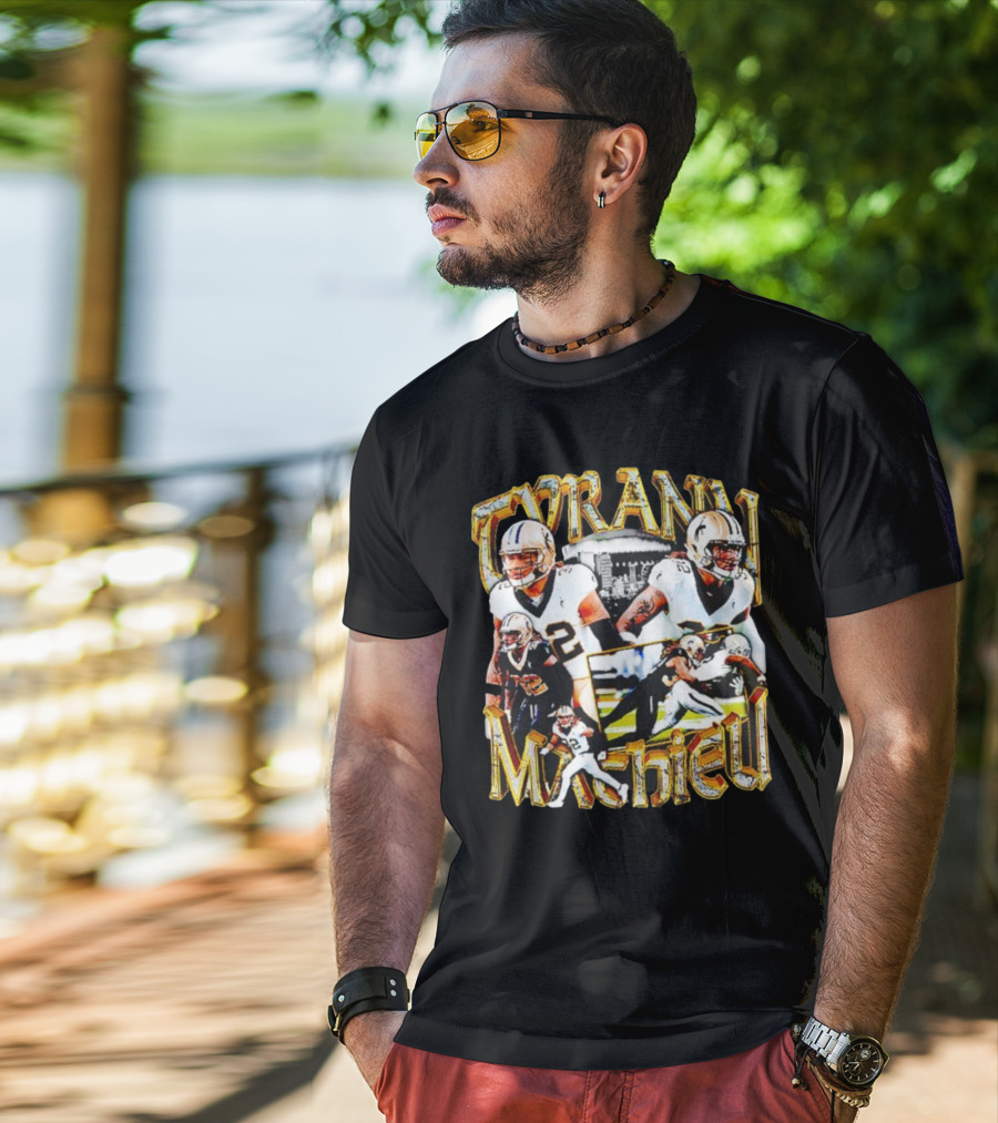 Tyrann Mathieu Football Legends New Orleans Dreams T-Shirt