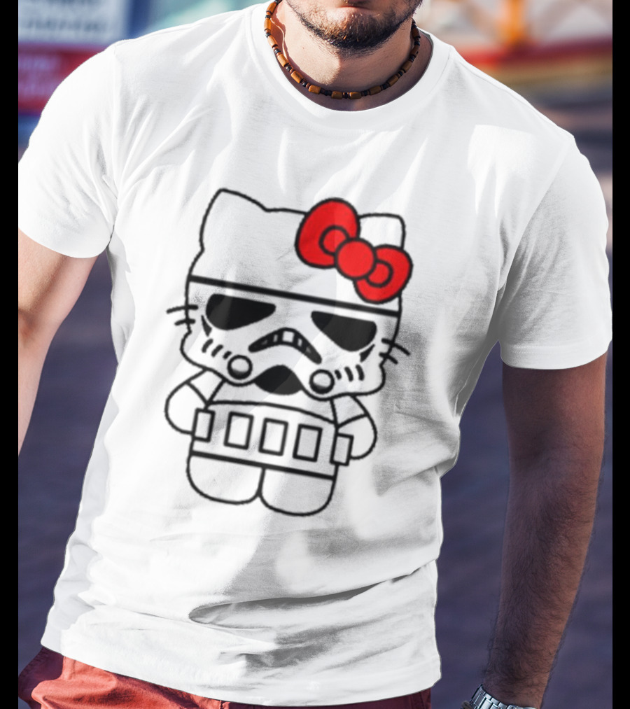 Hello Kitty Star Wars Stormtrooper Crossover T-Shirt