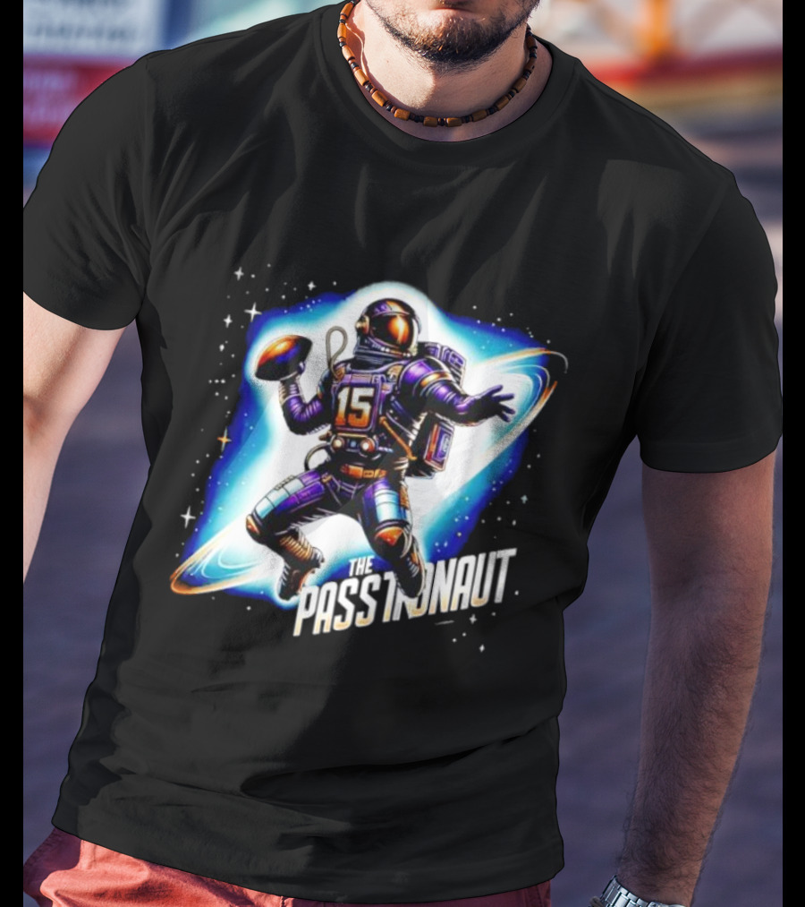 Josh Dobbs The Passtronaut Space Football 15 T-Shirt