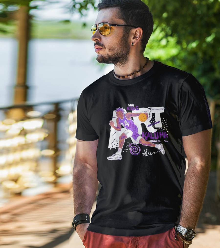King Arthur Kaluma 14 Basketball Signature T-Shirt