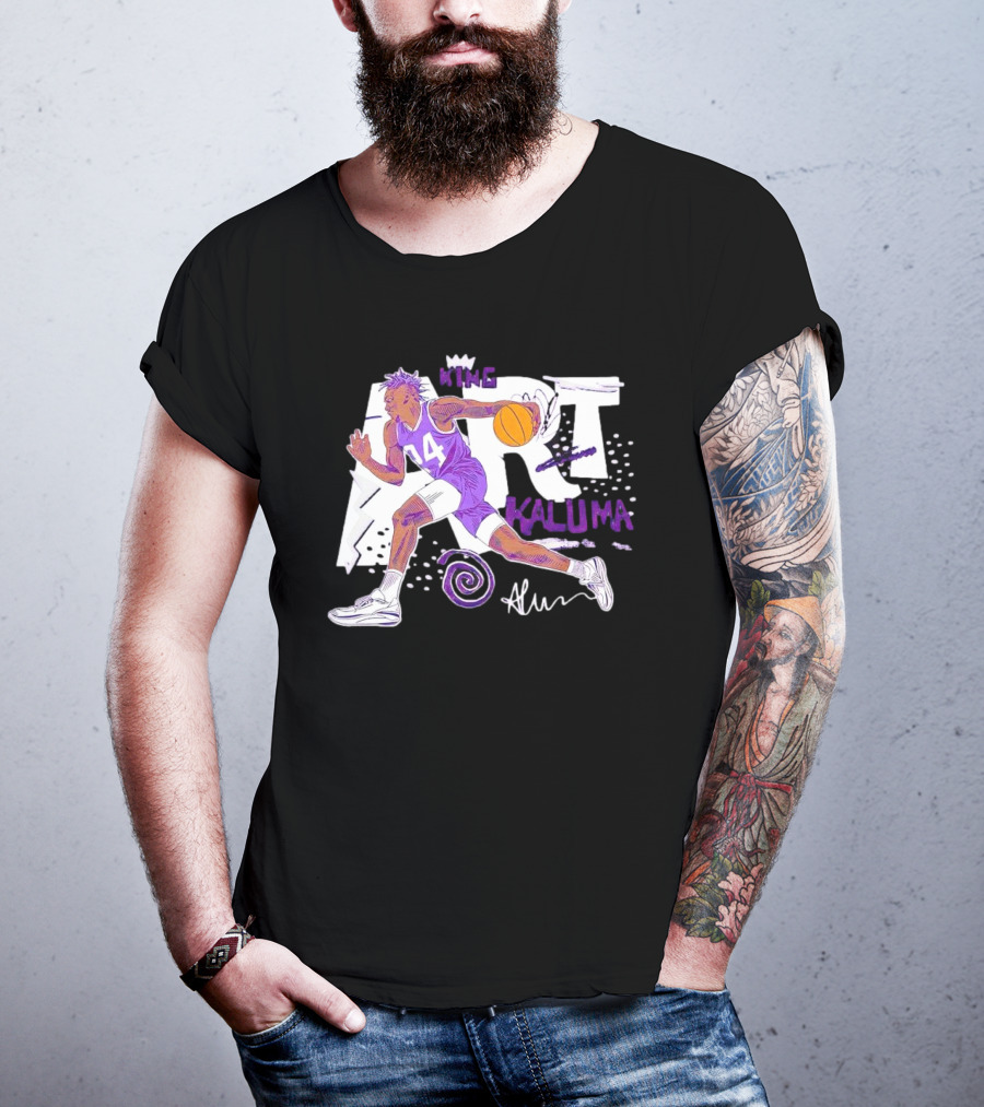 King Arthur Kaluma 14 Basketball Signature T-Shirt
