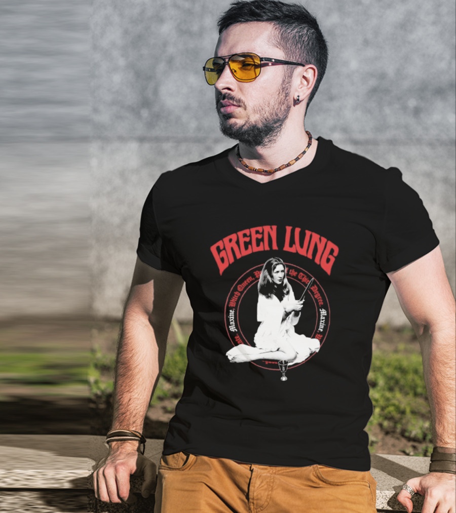 Green Lung Maxine Witch Queen Black Magic Ritual Iconic T-Shirt