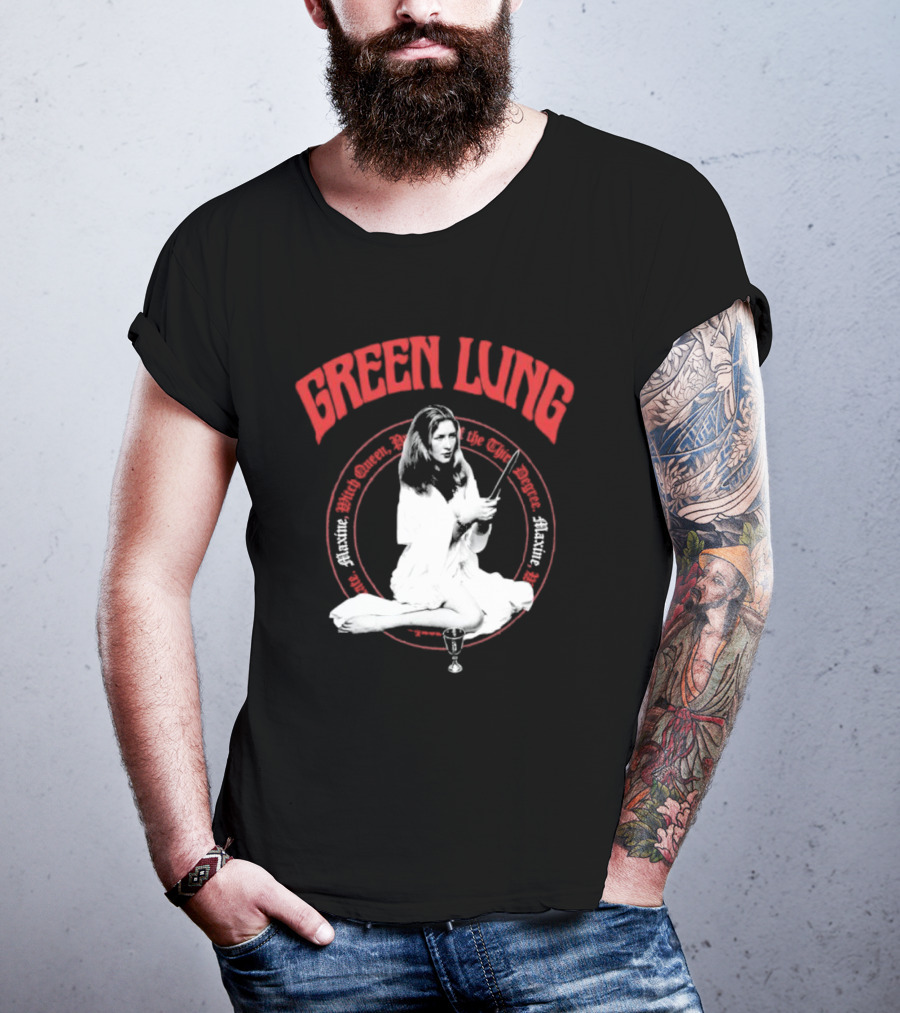 Green Lung Maxine Witch Queen Black Magic Ritual Iconic T-Shirt