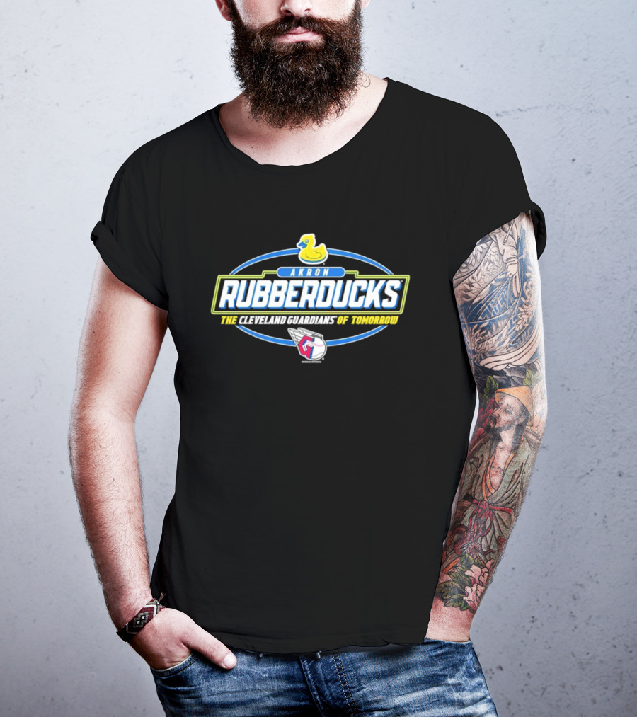 Akron RubberDucks The Cleveland Guardians Of Tomorrow T-Shirt