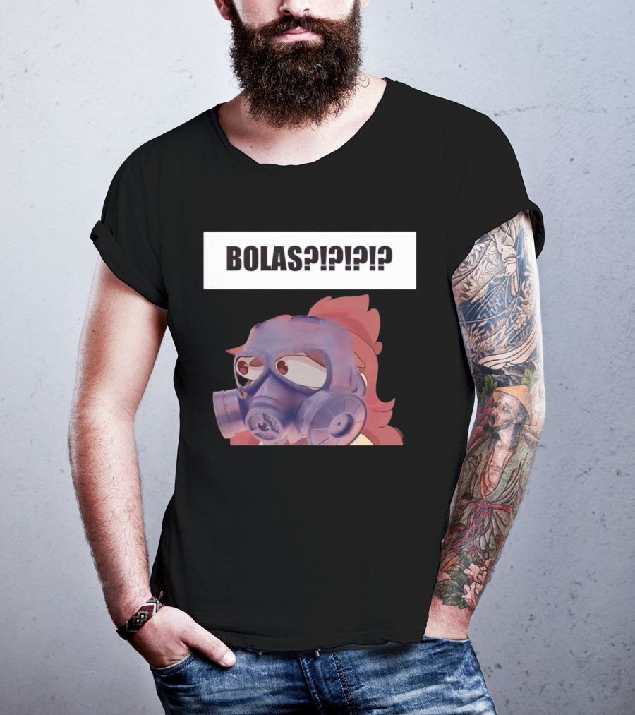 Bolas Jaiden Animations Gas Mask Character Expression T-Shirt