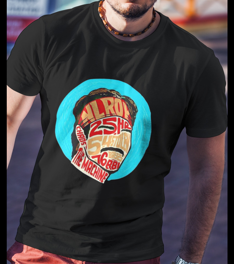 NL Roy 25 HR 54 Stolen Bases 61 RBI Chaos The Machine T-Shirt
