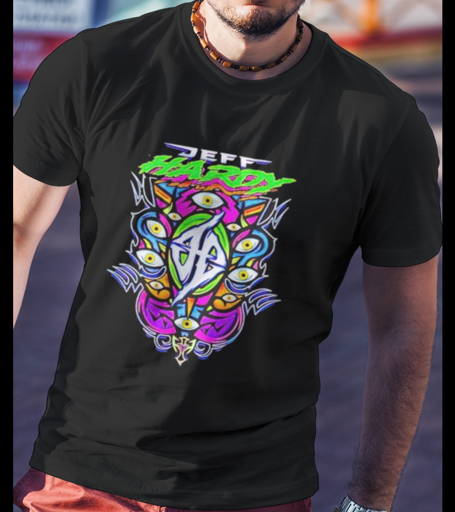 Jeff Hardy Spectral Neon Eye T-Shirt