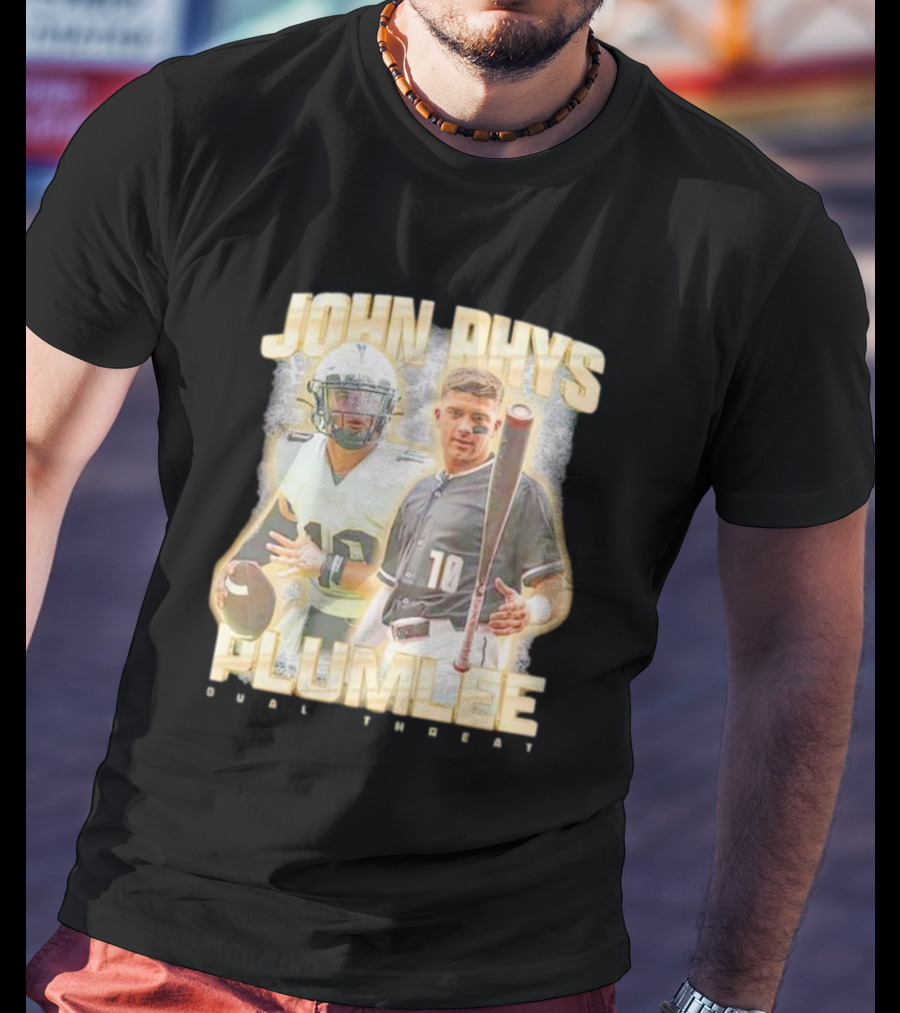 John Rhys Plumlee Dual Threat Collage T-Shirt