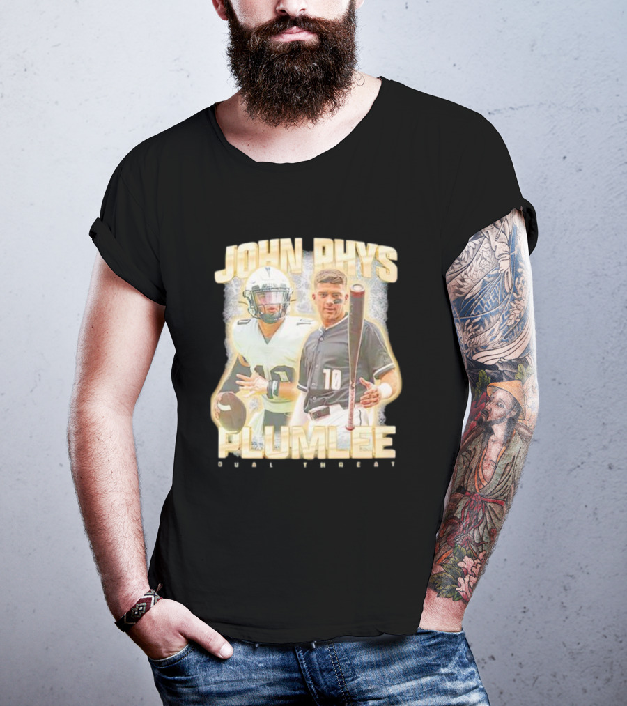 John Rhys Plumlee Dual Threat Collage T-Shirt
