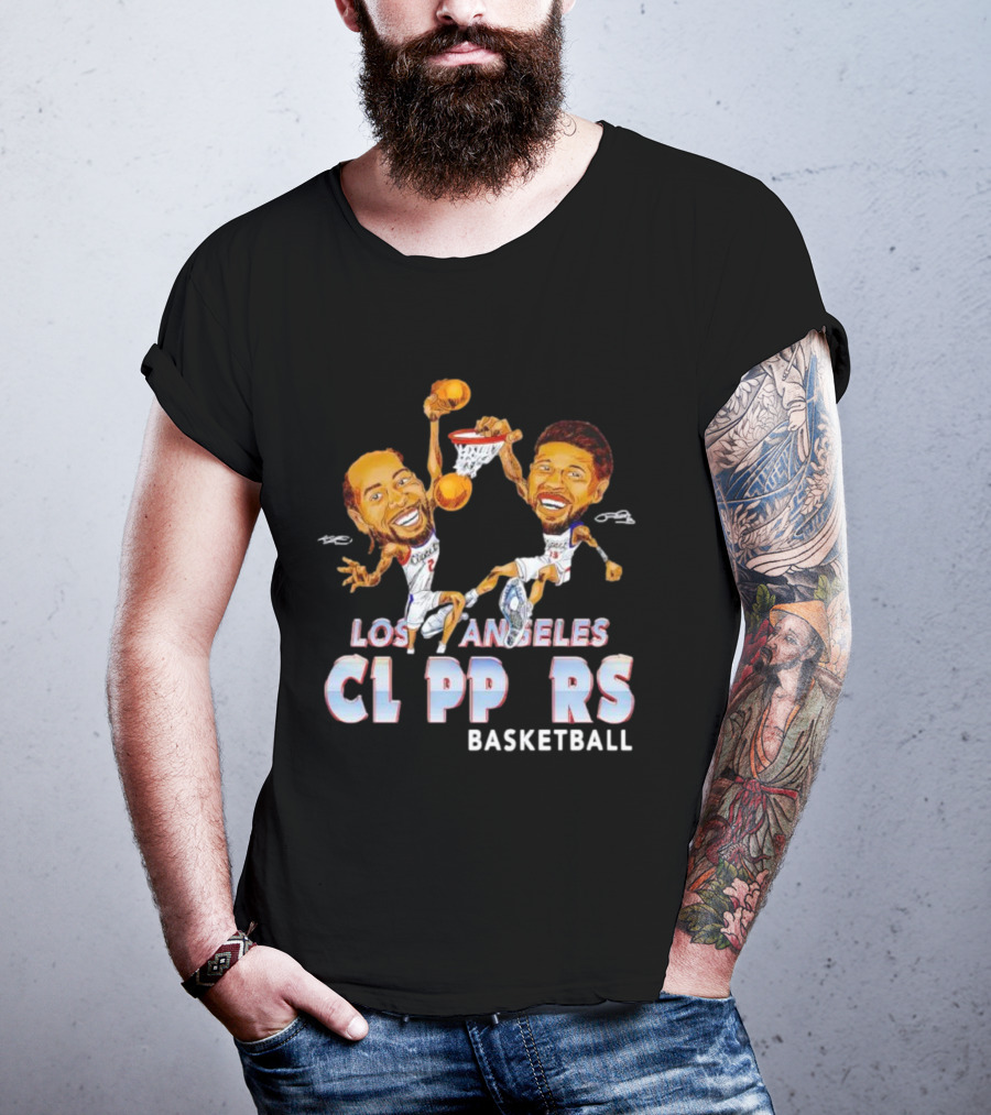 Los Angeles Clippers Basketball Run It Back 213 Vintage T-Shirt