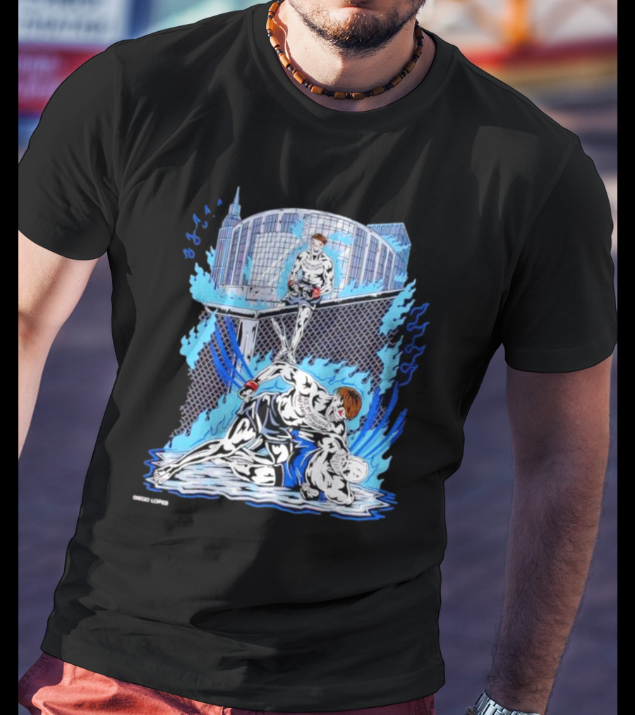 Diego Lopes Moments MMA Showdown Arena Spectacle T-Shirt