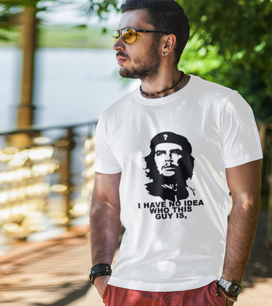 I Have No Idea Who This Guy Is Mysterious Icon Question Mark Hat T-Shirt