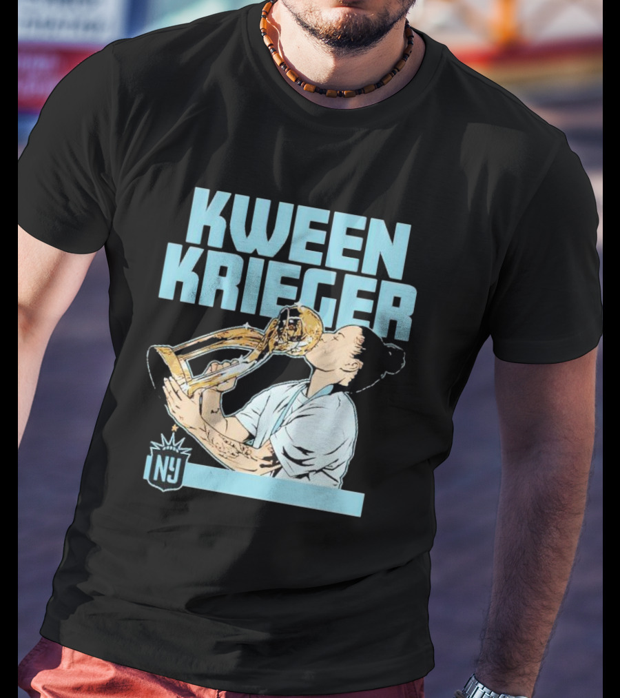 NY GOTHAM FC Kween Krieger Trophy Moment T-Shirt