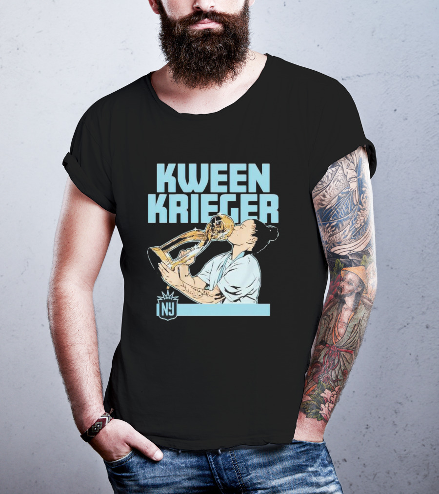 NY GOTHAM FC Kween Krieger Trophy Moment T-Shirt