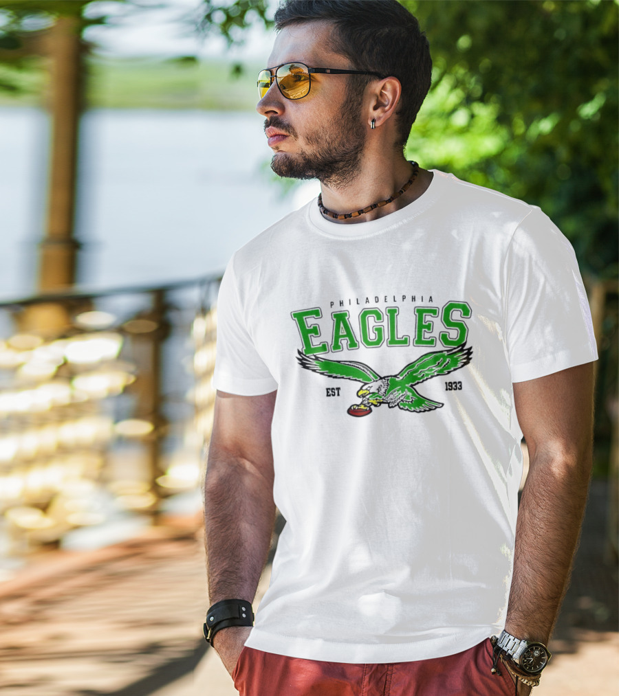 Philadelphia Eagles Flying Eagle Est 1933 T-Shirt